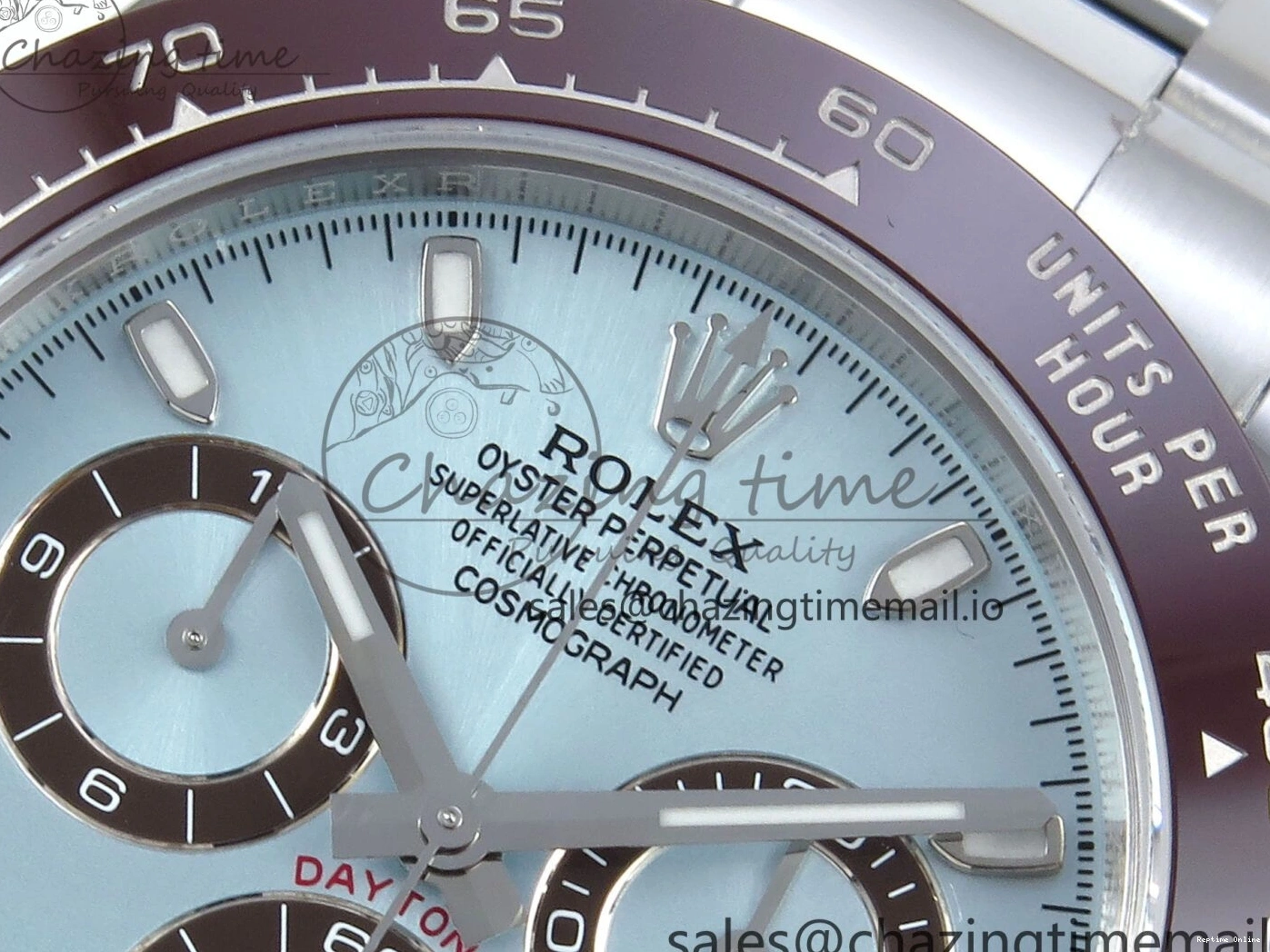 0511 Daytona 116506 VSF 1:1 Best Edition Ice Blue Dial Steel 904L on SS Bracelet DD ZipUp 743